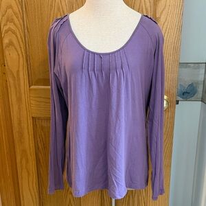 Lavender Long Sleeve Women's Top